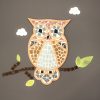 DIY Mosaic Art Owl Kit
